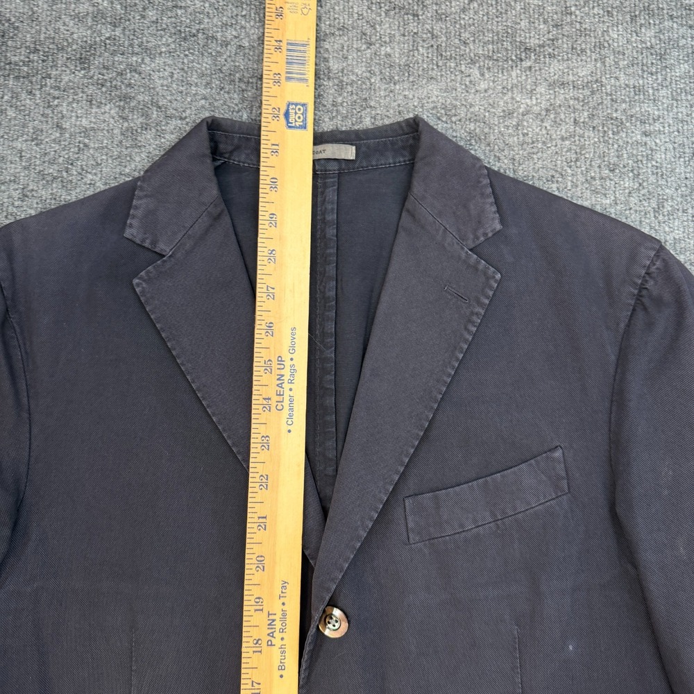 Boglioli Coat Blazer Jacket Cotton Navy Blue size EU 52 Model R3302G - Picture 10 of 16
